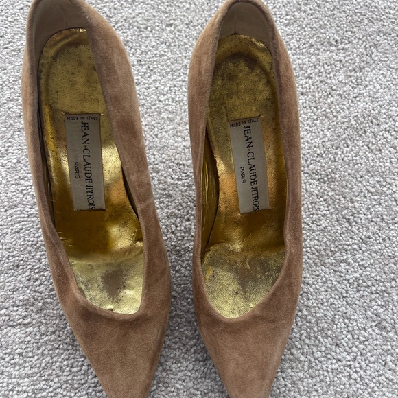 Jean-Claude Jitrois suede heels in great shape. Minimal use - Picture 7 of 7